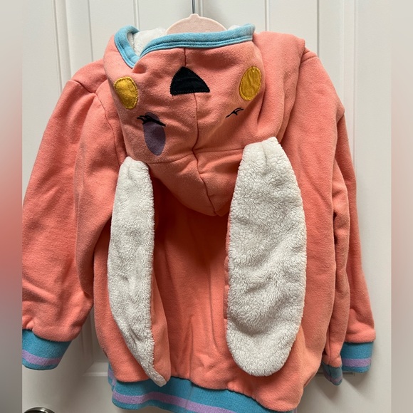 Bland and Rose Bunny ZipUp Hoodie - Picture 3 of 4